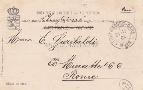 LUXEMBURG - Noveau Pont 1904
