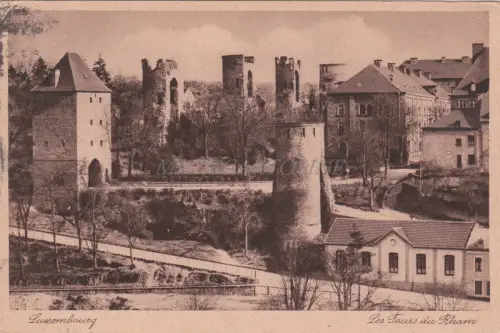 LUXEMBURG - Les Tours du Rham 1930