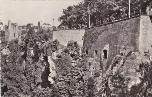 LUXEMBURG - Les Rochers du Bock - Echtes Foto 1959
