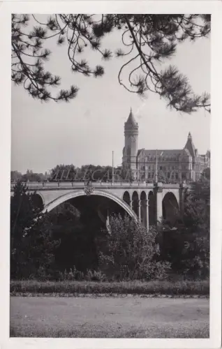 LUXEMBURG - Ansicht - Echtfoto 1949
