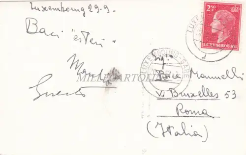 LUXEMBURG - Pont Adolphe - Photo Veritable 1952