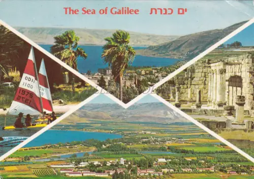 ISRAEL - Der See Genezareth, Ansichten