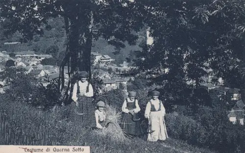 QUARNA SOUS - Kostüm Kostüme 1924 Postkarte Ed.Sorati