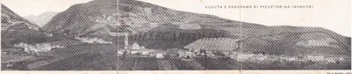 PIEVETORINA - Ansicht und Panorama 1910/20 Dreifachkarte