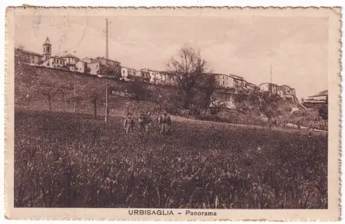 URBISAGLIA - Panorama 1926 Postkarte