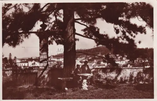 CASTIGLIONE DELLE STIVIERE - Panorama 1940 Fotokarte Handzensur
