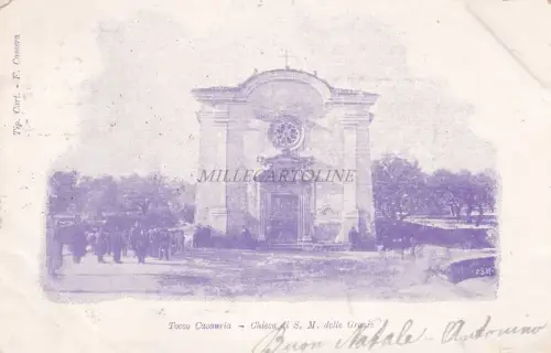 TOCCO CASAURIA - Kirche S.M.delle Grazie 1901 Postkarte F.Camera
