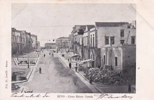RUVO DI PUGLIA - Corso Ettore Carafa 1906 Postkarte