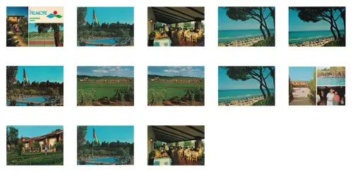 GAVORRANO - Residence il Pelagone, 13 Postkarten