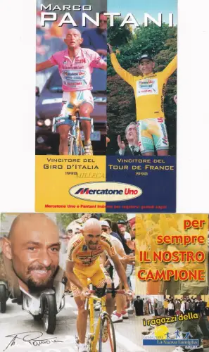 RADSPORT - Marco Pantani - Zwei Blätter 1998