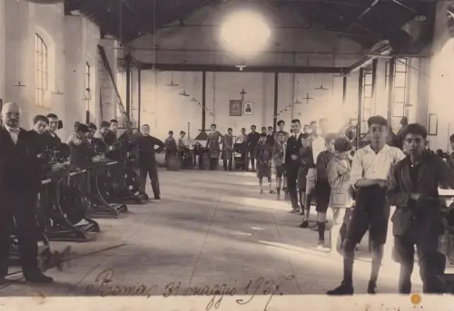 ROM - Erinnerung Lehrer Klasse VIII Arbeitsmaschinen - Fotografie 1927