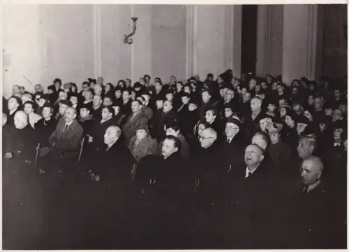ROM - Gilla Gremigni Vortrag über Enrico Verjus Sala Borromini Fotografie 1944