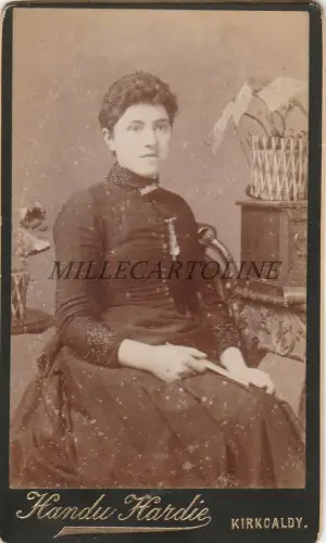 SCHOTTLAND - Kirkcaldy - CDV Photo Handu Hardie - Woman