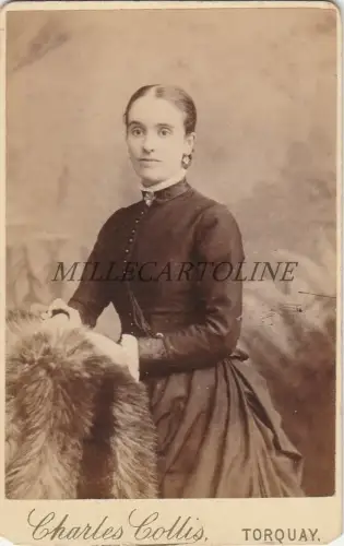 ENGLAND - Torquay - CDV Photo Charles Collis - Woman