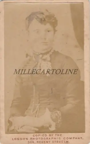 ENGLAND - London Regent Street - CDV Photo Photographic Company - Woman