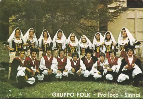 SINNAI - Gruppe Folk Pro Lok, Postkarte