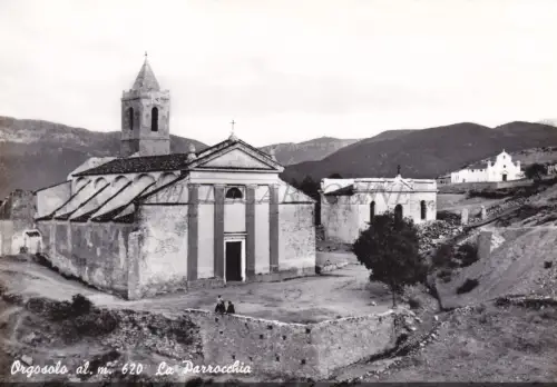 ORGOSOLO - Die Pfarrei, Postkarte