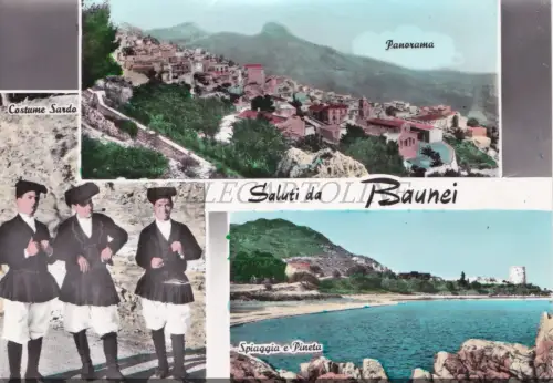 BAUNEI - Grüße, Ansichten, Kostüme, Postkarte 1968