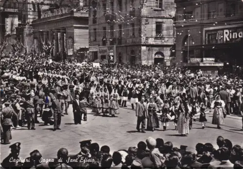 CAGLIARI - Sagra di Sant'Efisio, Postkarte 1958