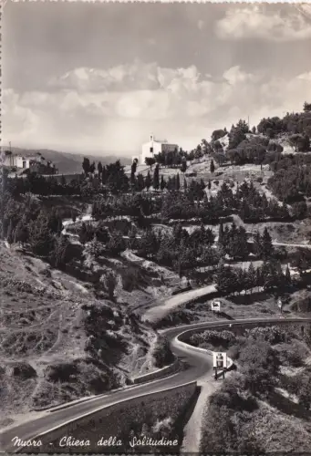 NUORO - Kirche der Einsamkeit, Postkarte 1961