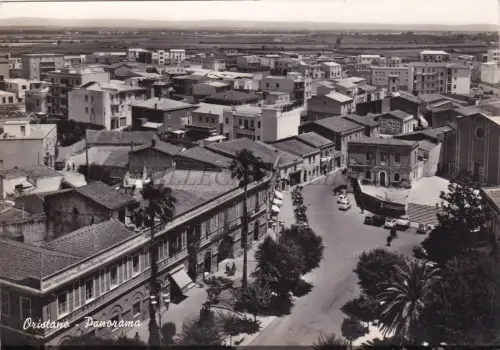 ORISTANO - Panorama, Postkarte 1963