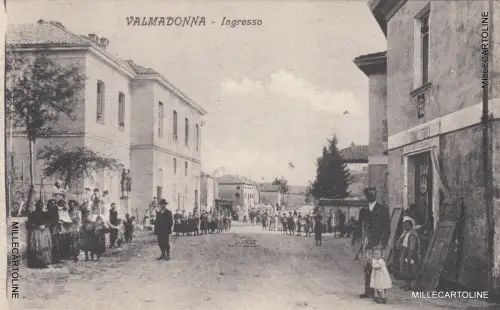 * VALMADONNA - Alexandria - Eingang 1908