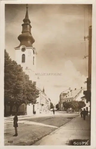 KROATIEN - Gospic Gospici - Private Fotokarte