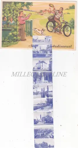 LEPORELLO POSTKARTE - Souvenir d'Audincourt