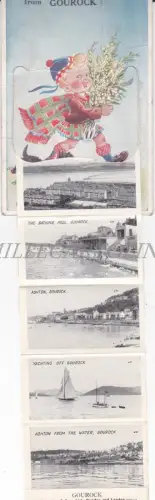 LEPORELLO POSTKARTE - Ein Armful of Luck from Gourock Scotland