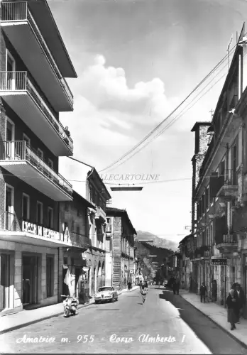 AMATRICE - Corso Umberto I 1961 Postkarte Ed.Tarli