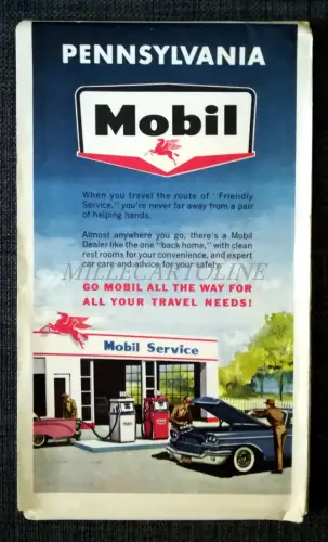 MOBIL - Pennsylvania Travel Map