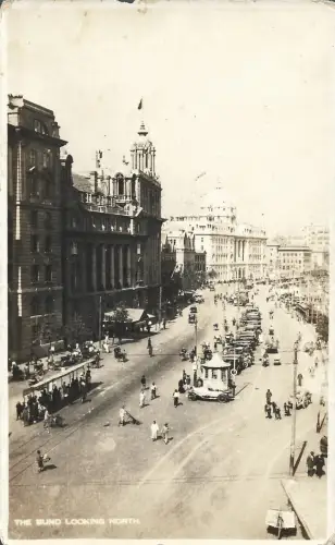 CHINA - Shanghai Metropoli d'Oriente 1927 Foto Postkarte
