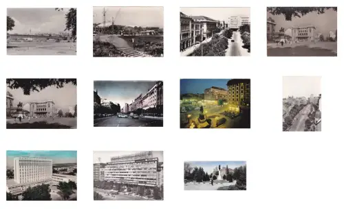 SERBIEN - Beograd Belgrad, Lot von 11 Postkarten