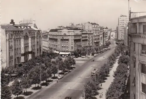 SERBIEN - Beograd Belgrad, Terazije, Ansicht, Postkarte