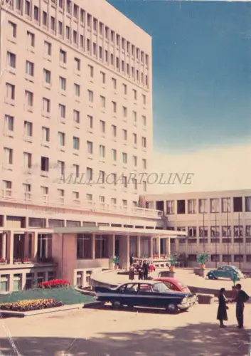 SERBIEN - Beograd Belgrad, Hotel Metropol, Postkarte 1958