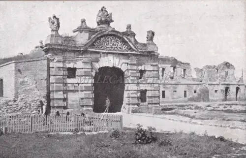 SERBIEN - Beograd Belgrad, Tor am Kalemegdan, Postkarte