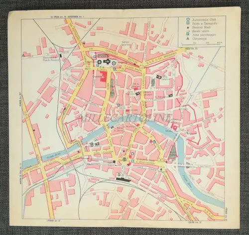 PISA - Shell Touring, faltbar mit Karten
