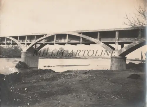 VENOSE (Power) - Siphonbrücke über den Ofanto, Abzweigung prov.Foggia - 2 Fotos