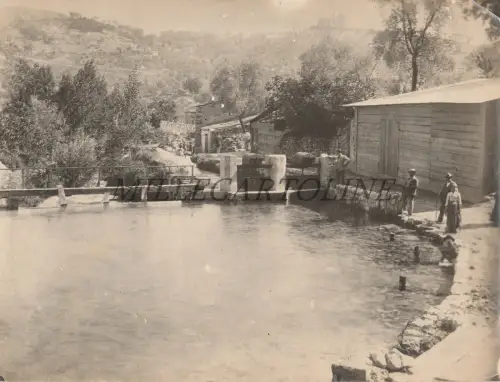 CAPOSELE (Avellino) - Wasserbecken der Sele und Rangierkammer - 2 Fotos