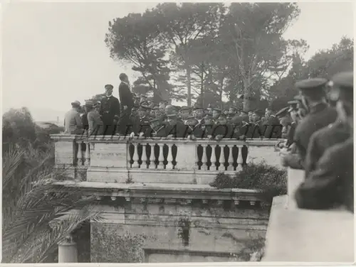 ROM - Dreimächtepakt, Japaner zu Besuch im Pincio 1940 Foto Institut Licht