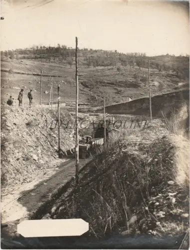 PADULA (Salerno) - Mündung der Apennin-Galerie, laufende Arbeiten - Foto