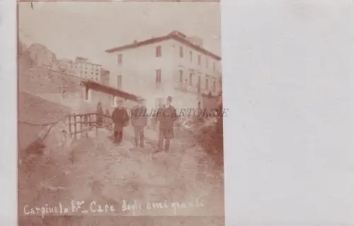 RÖMISCHER CARPINETO - Häuser der Auswanderer - Private Fotokarte