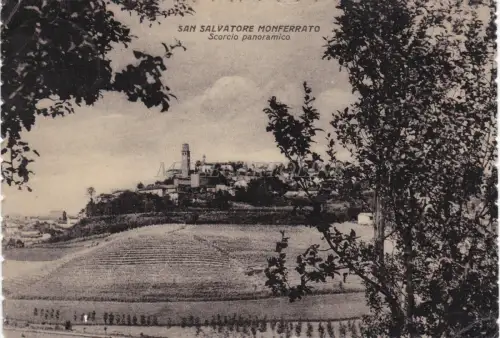 SAN SALVATORE MONFERRATO - Panoramablick 1954