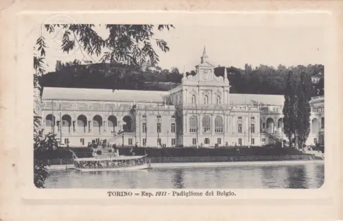 TURIN - Ausstellung 1911 Belgischer Pavillon 1911