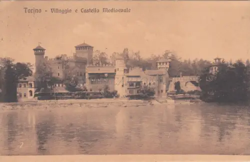 TURIN - Mittelalterliches Dorf und Burg 1908