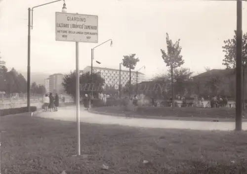 TURIN - Garten Zamenhof 1966