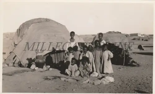 ÄGYPTEN - Assuan Assuan, Kinder, Fotopostkarte