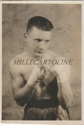 BOXEN - Italienischer Boxer Tosi Celeste - Kleines Foto 1939 Campione Novizi