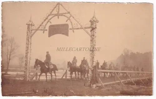 WWI - Österreichisch Ungarische Armee - Ungarische Kavallerie 1915/16 Echtfoto Postkarte