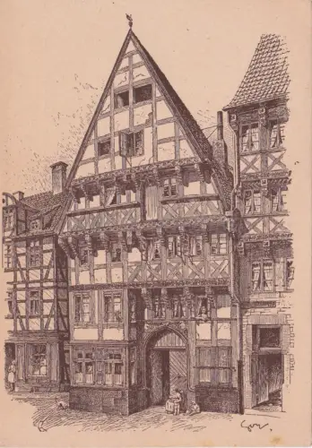 GERMANY - Hannover, Hannoversche Baudenkmäler nach Originalen von F.O. Goy Nr.16